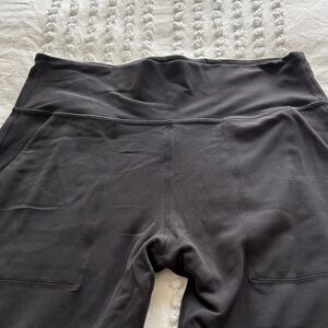 Lululemon Black Align Cropped Joggers 8
